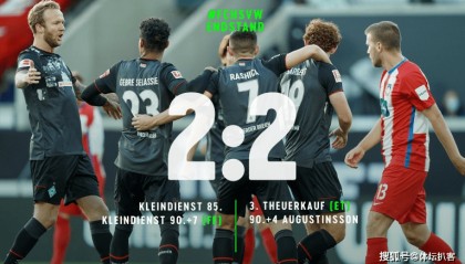  布伦瑞克保级生死战在即，全力争胜保留留在德甲希望